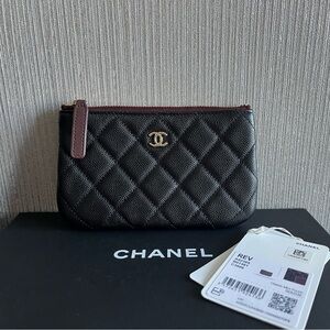 NEW CHANEL classic mini o pouch